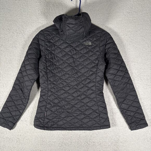 The‎ North Face Thermoball Hoodie Women’s Size XS Full Zip Black *Flaws - Picture 14 of 16